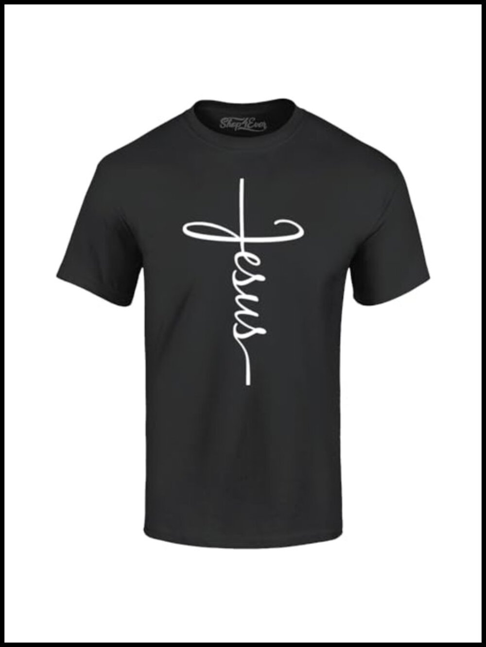 Jesus Cross T-Shirt Christian Religious Graphic Tee